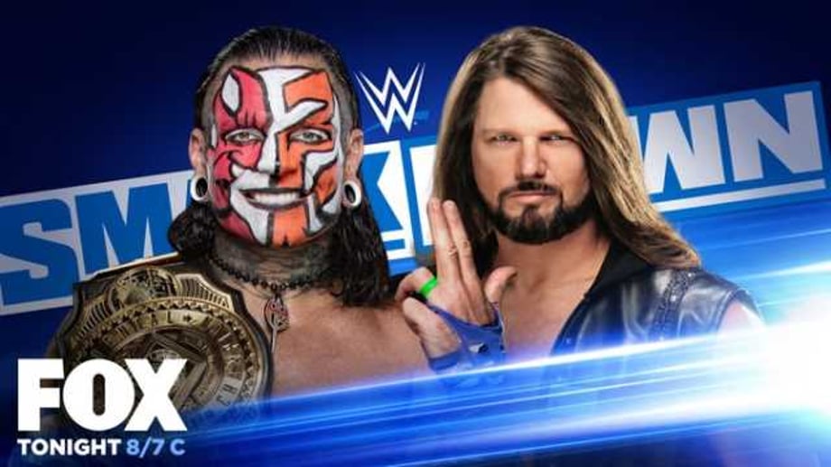 Sami Zayn Interrupts Intercontinental Title Match Between Jeff Hardy And AJ Styles On SMACKDOWN
