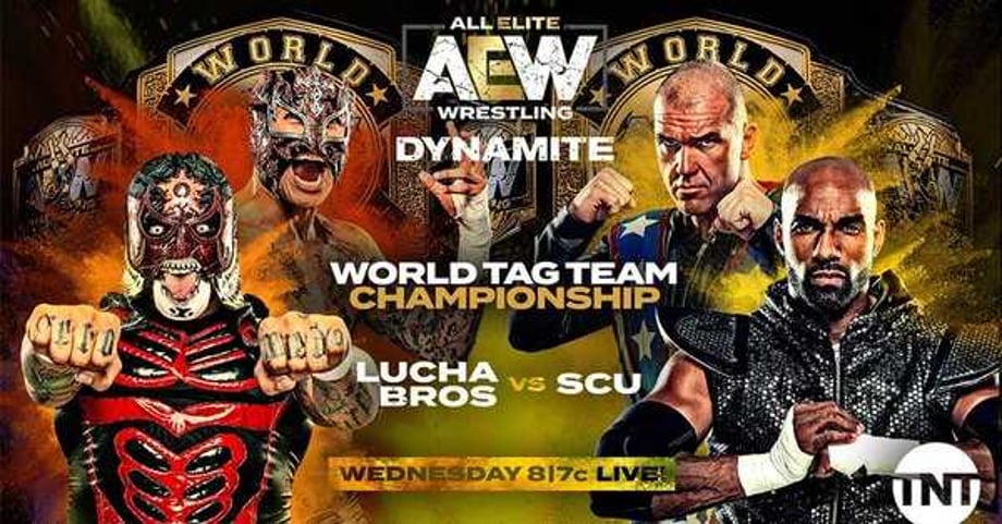 SCU Defeat The Lucha Bros. On DYNAMITE To Become The First Ever AEW Tag-Team Champions