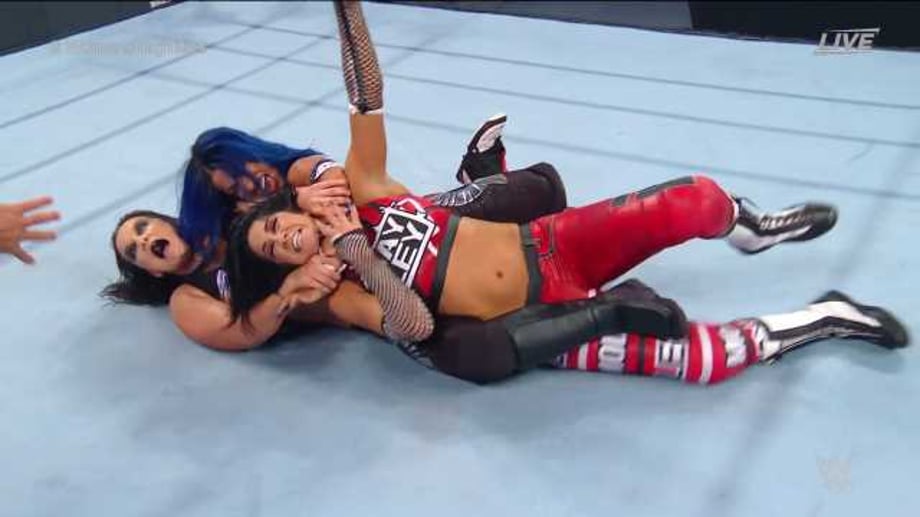 Shayna Baszler & Nia Jax Defeat The Golden Role Models To Become New Women's Tag-Champs At PAYBACK