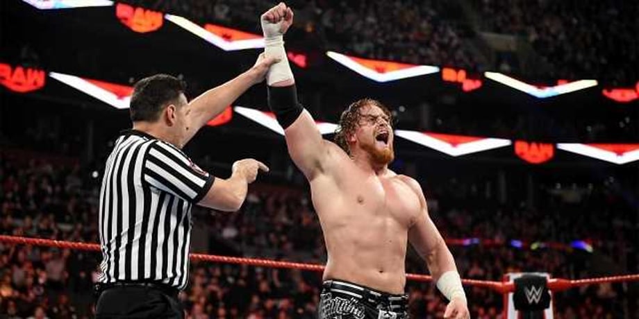 Someone Finally Knocked On Aleister Black's Door During RAW Last Night: Buddy Murphy!