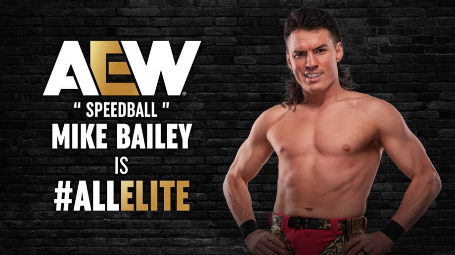 "Speedball" Mike Bailey is #AllElite, Wins International Title Eliminator Tournament Match
