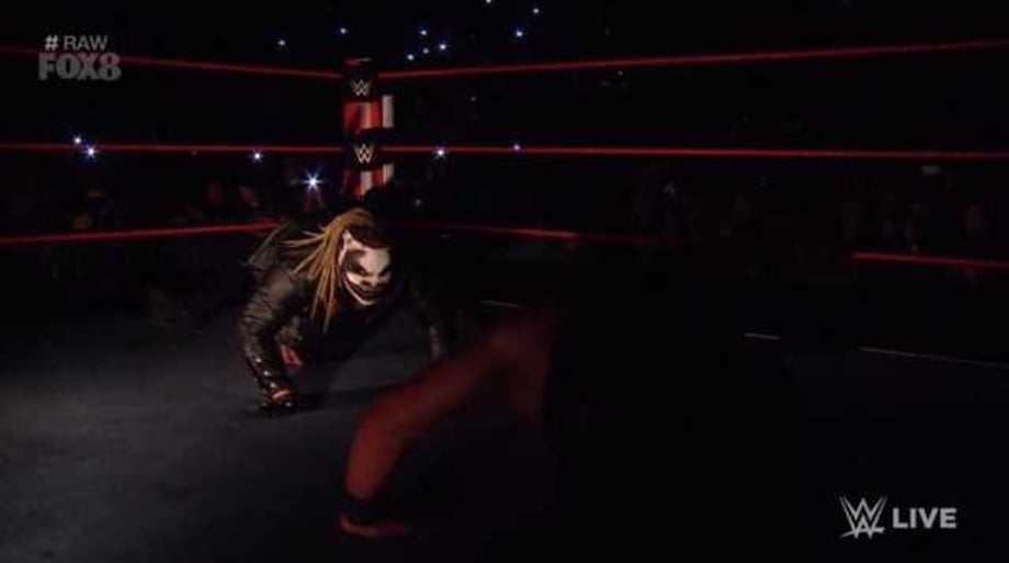 The Fiend Targets Braun Strowman During His Match With Seth Rollins On RAW