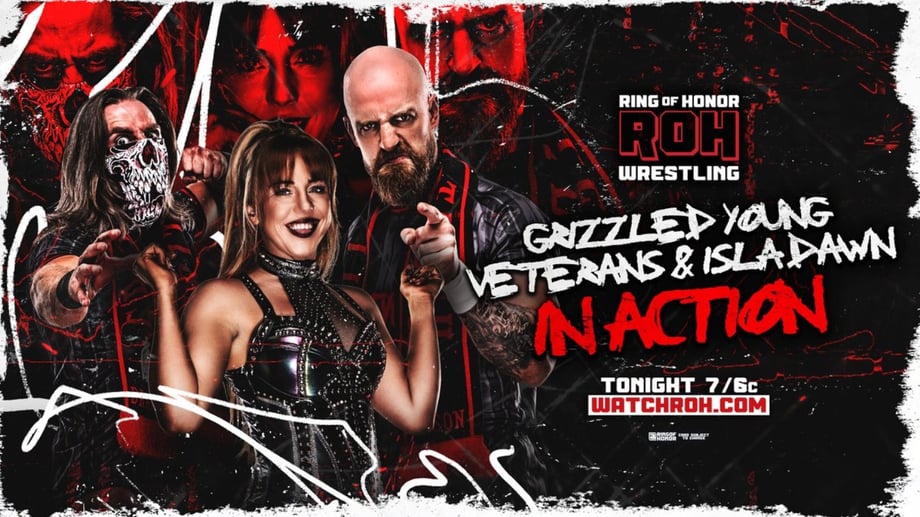 The Grizzled Young Veterans And Isla Dawn Will Be Action On Tonight's ROH Episode