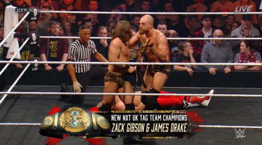 The Grizzled Young Veterans Crowned First Ever NXT UK Tag-Team Champions At TAKEOVER: BLACKPOOL