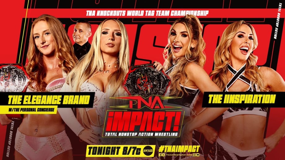 The Knockouts Tag Team Titles Will Be On The Line On Tonight's TNA IMPACT!