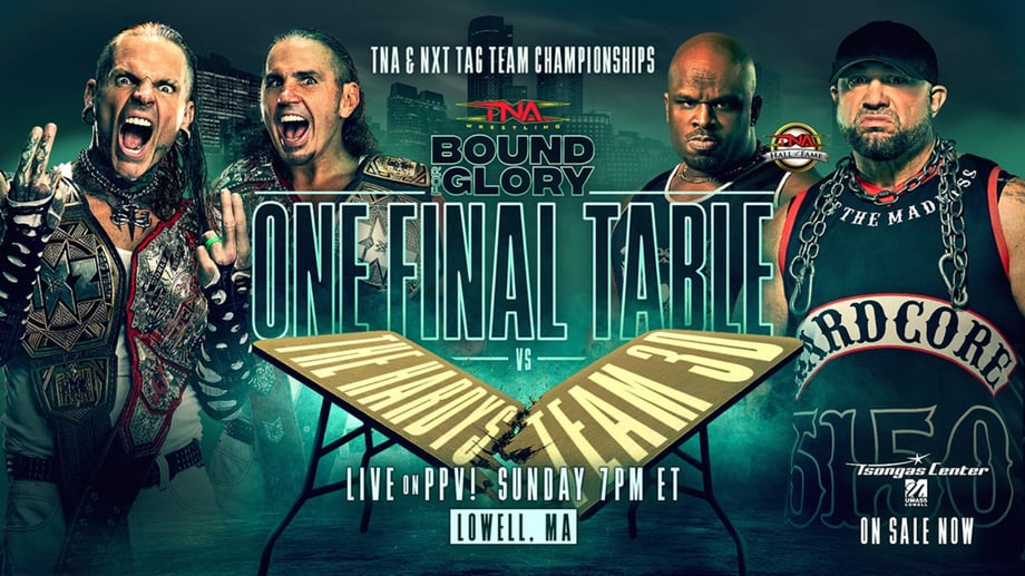 The NXT Tag Team Titles Will Now Be On The Line At BOUND FOR GLORY