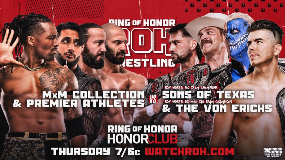 The ROH World Tag Team Champions Will Be In Action On Tonight's Episode