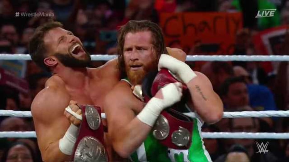 The Streak Is Over! Curt Hawkins & Zack Ryder Become New RAW Tag-Team Champions At WRESTLEMANIA