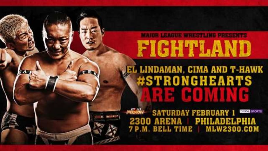 The Strong Hearts Will Return To MLW For Their FIGHTLAND Television Taping In Philadelphia