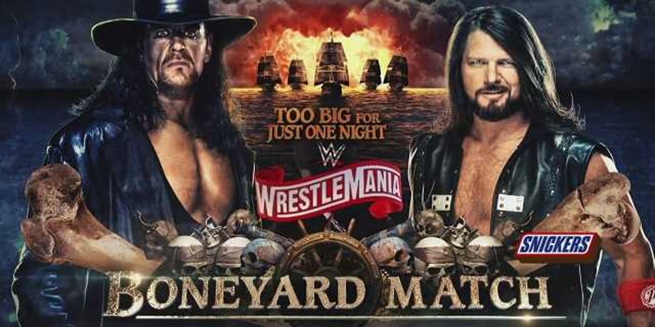 The Undertaker Returned As The American Badass To Bury AJ Styles In A Boneyard Match At WRESTLEMANIA