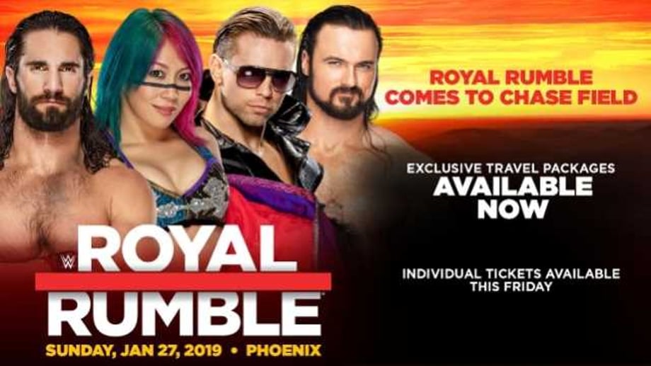 Tickets For The ROYAL RUMBLE Set To Go On Sale Tomorrow As WWE Debuts An Official Poster For The PPV