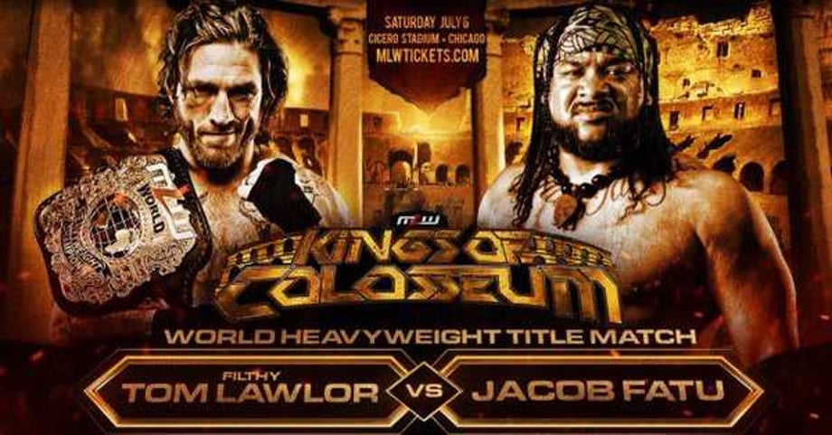 Tom "Filthy" Lawlor Is Set To Defend The MLW World Heavyweight Championship Against Jacob Fatu