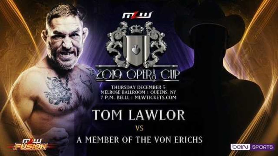 Tom "Filthy" Lawlor Will Take On Either Ross Or Marshall Von Erich During The 2019 OPERA CUP Tournament