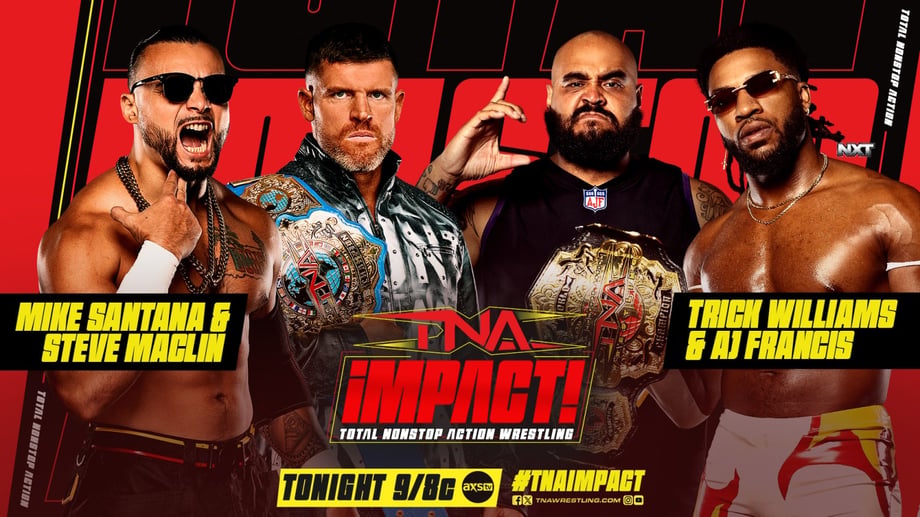 Trick Williams Will Get His Chance At Revenge On Tonight's TNA IMPACT!