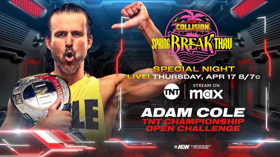 Two Championship Matches Will Be Featured On Tonight's Special AEW COLLISION