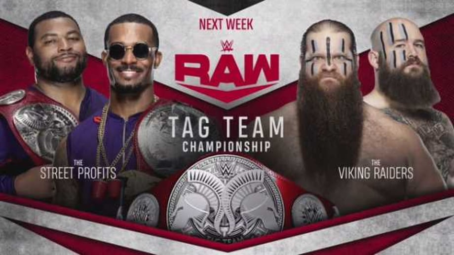 Two Tag-Team Championship Matches Set For Next Week's Episode Of MONDAY NIGHT RAW
