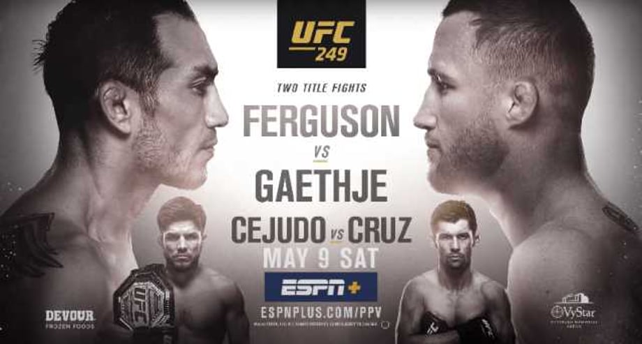 UFC 249 Featuring Justin Gaethje Vs. Tony Ferguson Draws Nearly 700,000 Buys