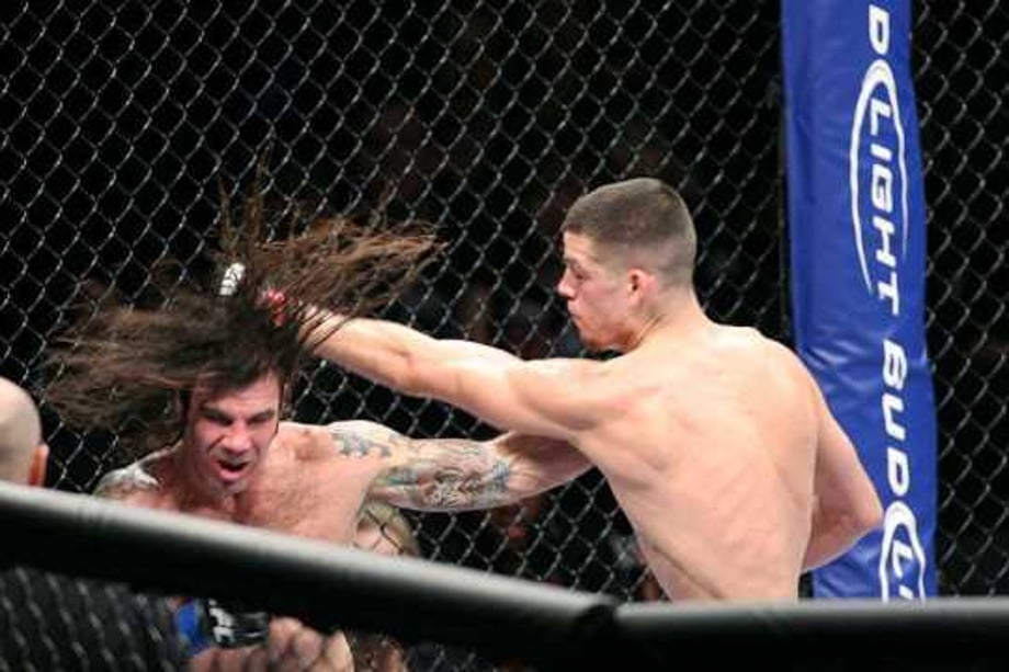 UFC Lightweight Fighters Clay Guida And Nate Diaz Get Into An Altercation At COMBATE AMERICAS 20