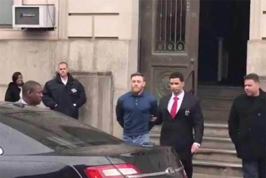 UFC Star Conor McGregor Now Officially In Police Custody After Thursday's Melee