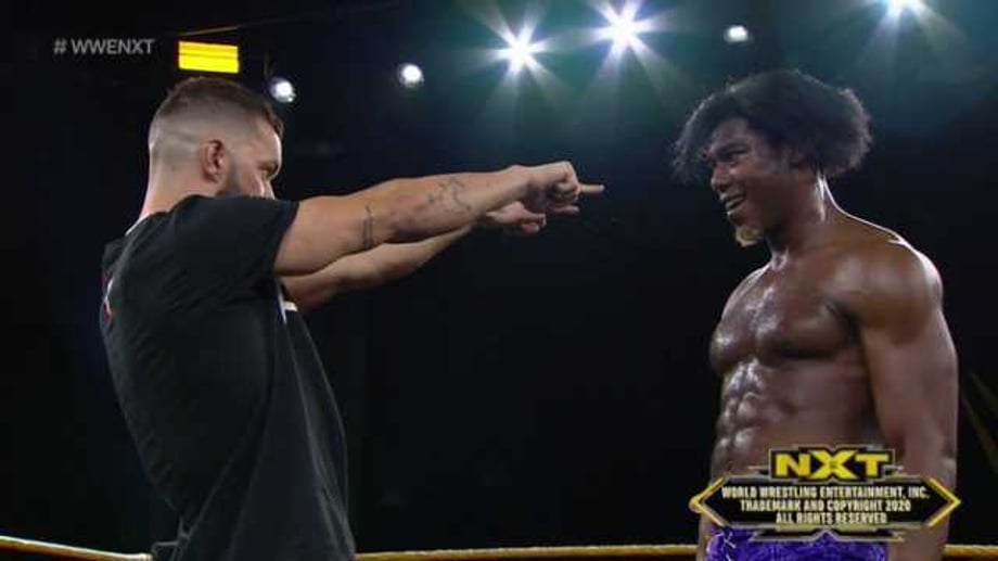 Velveteen Dream Returns On NXT; Will Face Finn Balor For A Spot In TAKEOVER Ladder Match Next Week