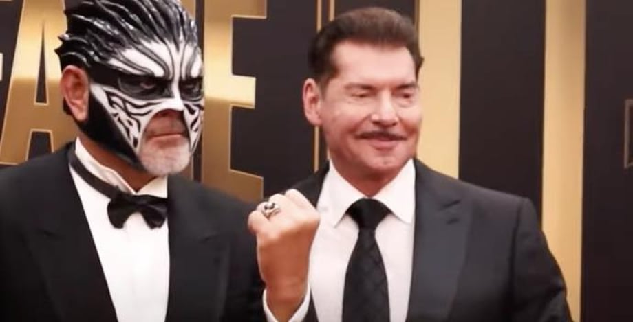 Vince McMahon Appears In Public For The First Time Since WWE Return... With His New Mustache!