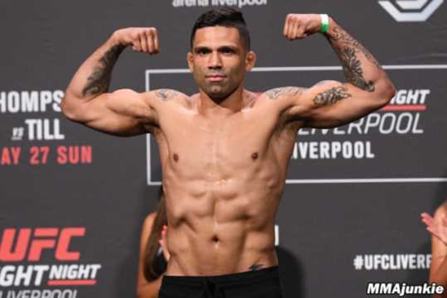 Welterweight Claudio Silva Is Forced Off The UFC MOSCOW Card Due To Injury