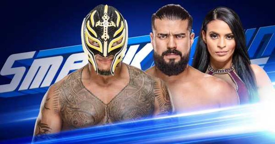 WWE Announces Andrade "Cien" Almas vs. Rey Mysterio For SMACKDOWN LIVE