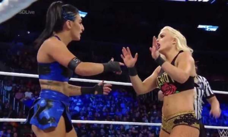 WWE Continued To Tease A Rift Between Mandy Rose And Sonya Deville On SMACKDOWN LIVE