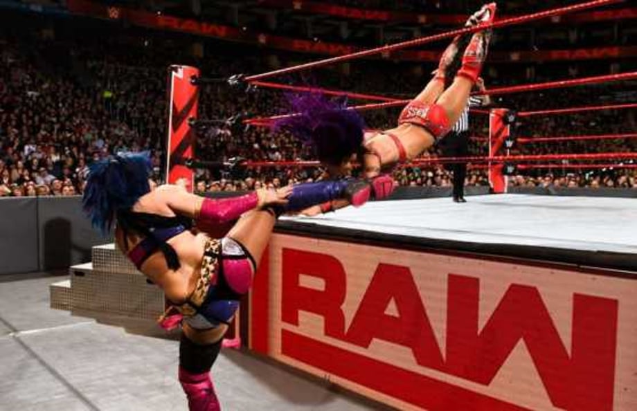 WWE Legend Mick Foley Responds To Sasha Banks' Scary Rope Dive Spot From This Past Monday's RAW