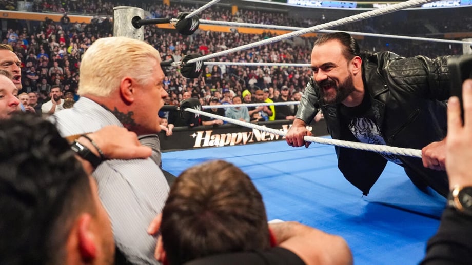 WWE SMACKDOWN 1/9 Spoilers: Did Cody Rhodes Or Drew McIntyre Win The Three Stages Of Hell Match In Berlin?