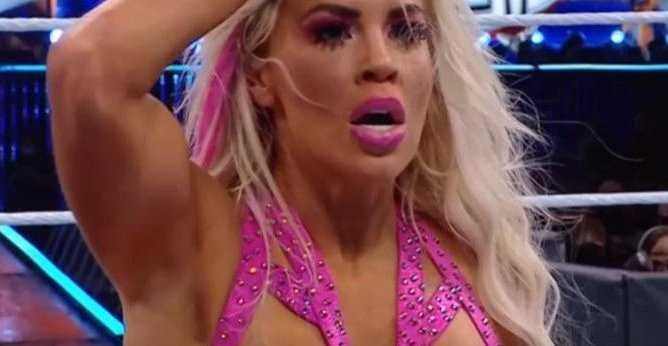 Dana Brooke Suffers Wardrobe Malfunction During WRESTLEMANIA Tag-Team Match...