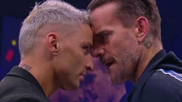 CM Punk Gets Physical On AEW DYNAMITE And Hits The GTS On TV For The 