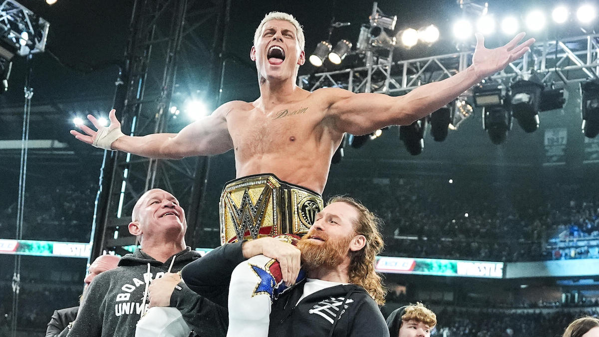 Cody Rhodes Finishes The Story At WRESTLEMANIA In An Emotional, Star ...