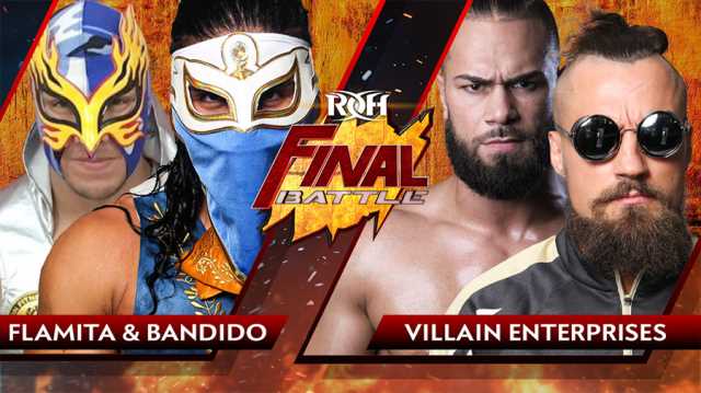Marty Scurll & Flip Gordon Will Face Bandido & Flamita At ROH's FINAL ...