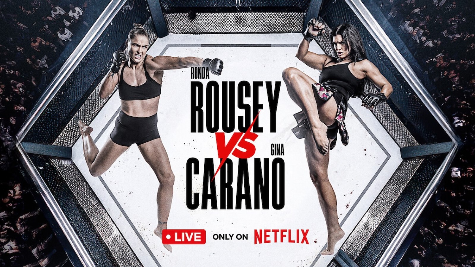 Netflix has officially announced that Ronda Rousey and Gina Carano will finally square off as the headliners for Most Valuable Promotions' first MMA event on the streaming platform.