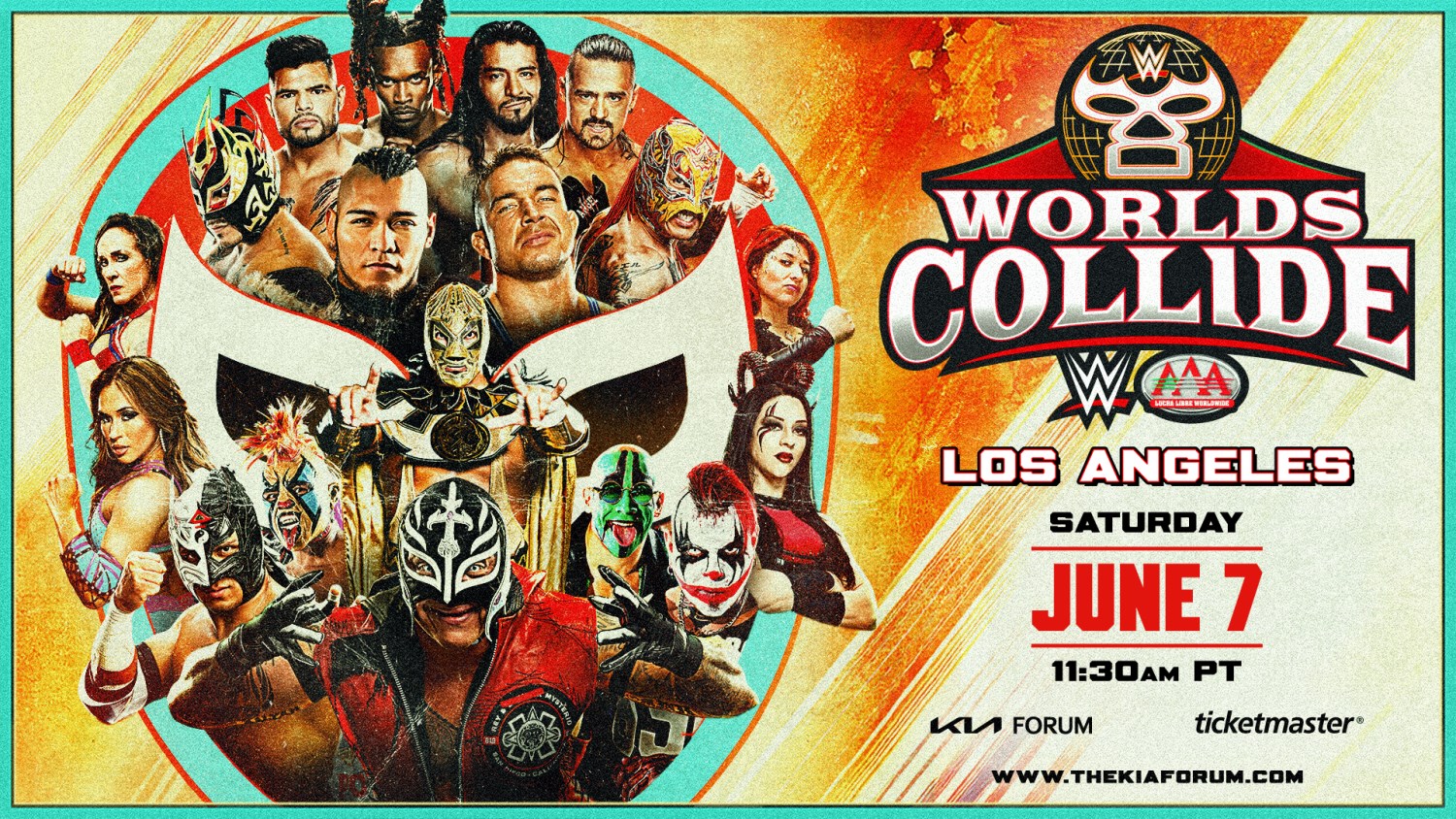 WWE & AAA Worlds Collide 2025 Results: El Hijo Del Vikingo vs Chad ...