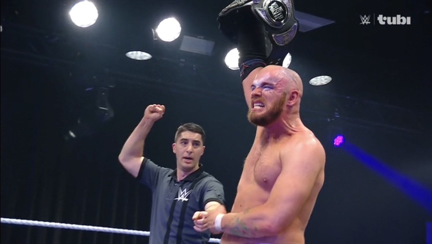 WWE EVOLVE TITLE CHANGE – Aaron Rourke Beats Jackson Drake